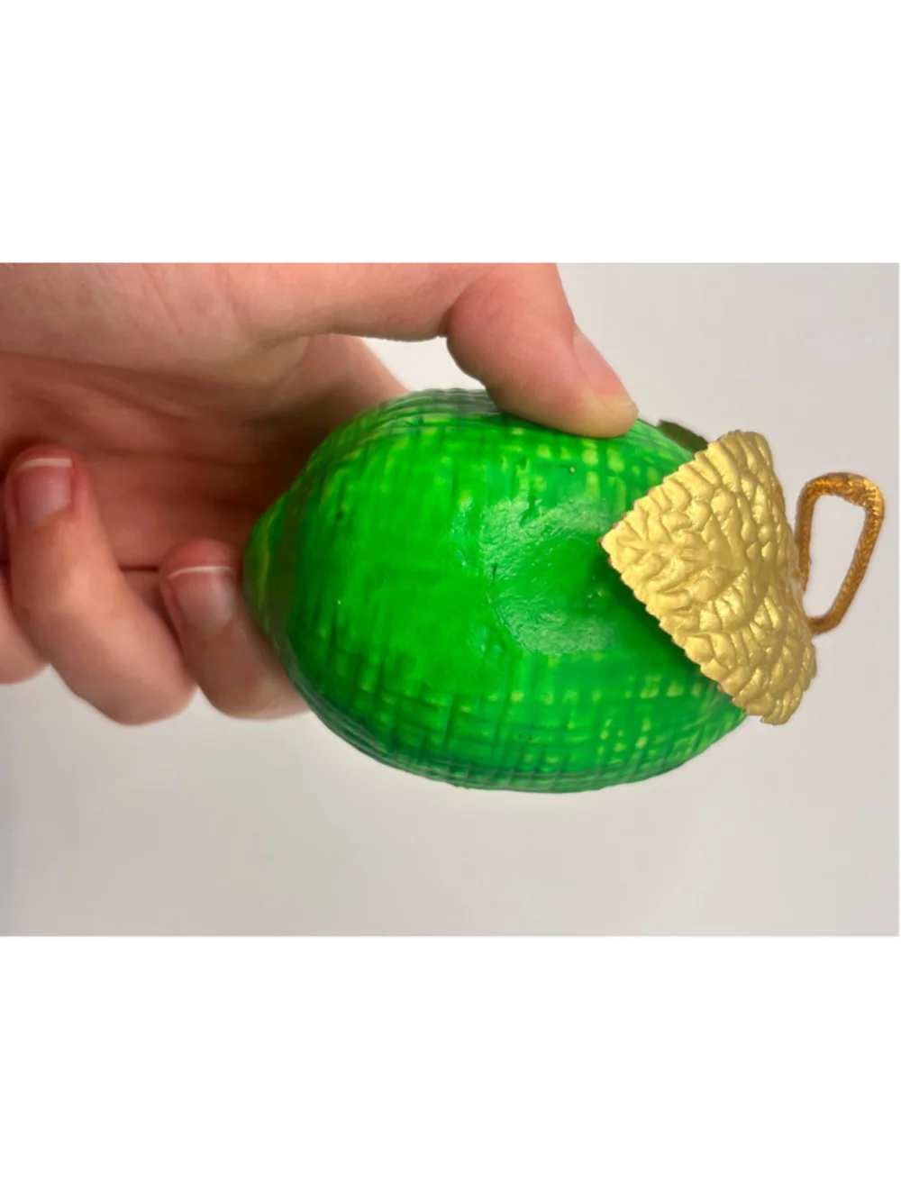 Vintage Dickson Japan Set of 6 Fruit Christmas Ornaments Apple Pear Lemon MCM